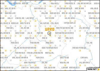 map of Urrô