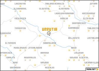map of Urrutia