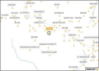 map of ‘Urr