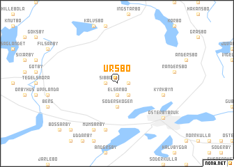 map of Ursbo