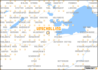 map of Urschalling