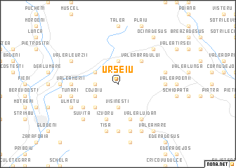 map of Urseiu