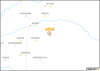 map of Ursē