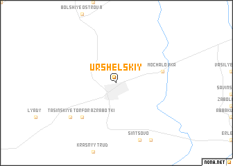 map of Urshel\