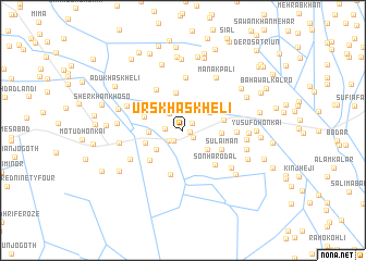 map of Urs Khāskheli