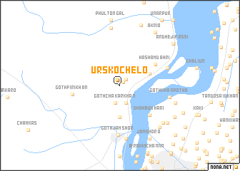 map of Urs Kochelo