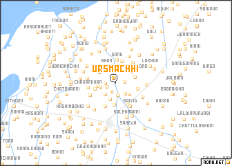 map of Urs Māchhi