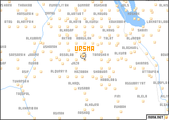 map of Ursma