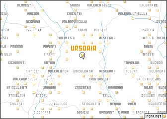 map of Ursoaia