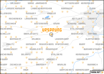 map of Ursprung