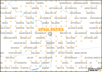 map of Ursulasried