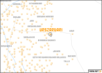 map of Urs Zardāri