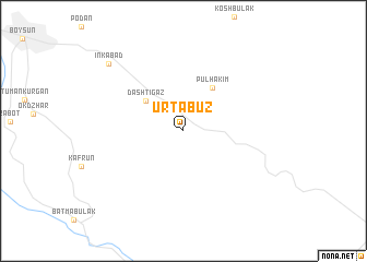 map of Urtabuz