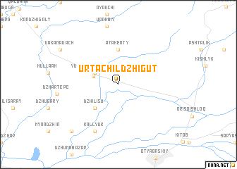 map of Urta-Chilʼdzhigut