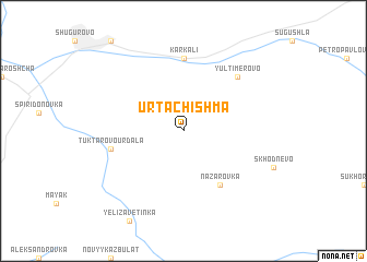 map of Urta Chishma