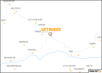 map of Urtadara