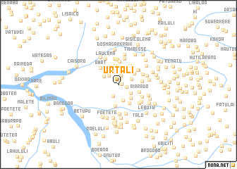 map of Urtali