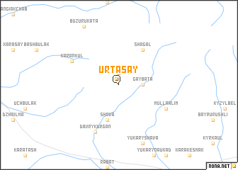 map of Urta-Say