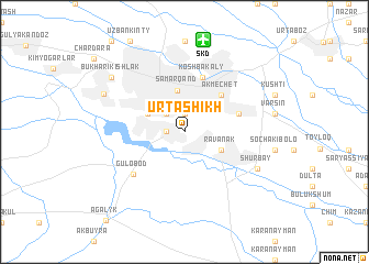 map of Urtashikh