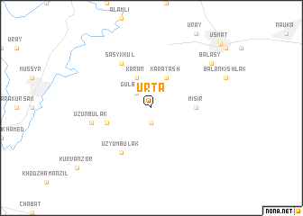 map of Urta