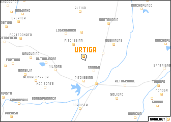 map of Urtiga