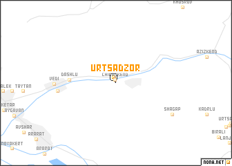 map of Urtsʼadzor