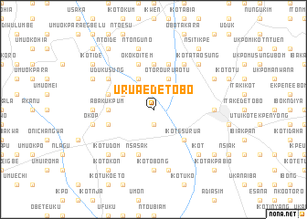 map of Urua Edetobo