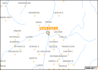 map of Urubamba