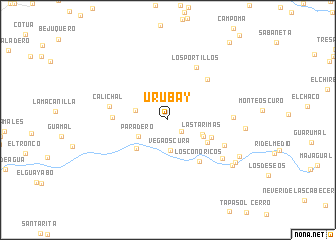 map of Urubay