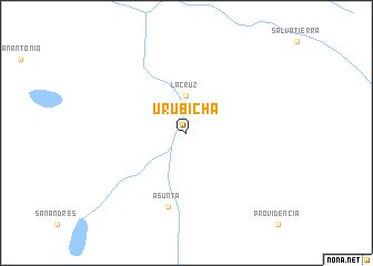 map of Urubichá