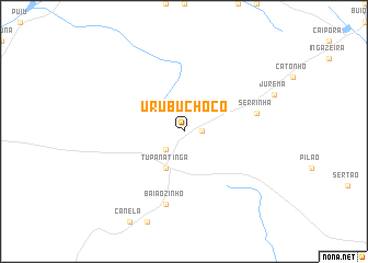 map of Urubu Chôco