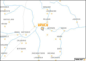 map of Uruçu