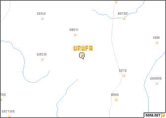 map of Urufa