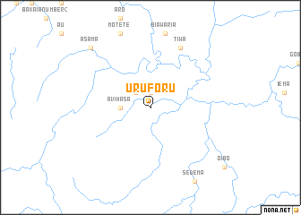 map of Uruforu