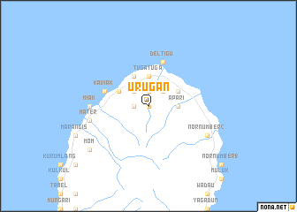 map of Urugan