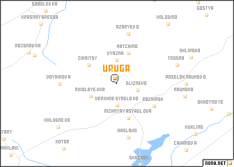 map of Uruga