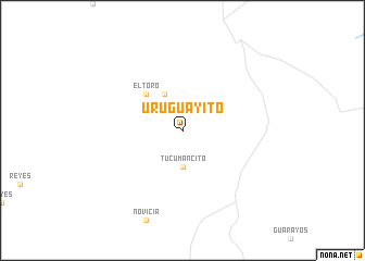 map of Uruguayito