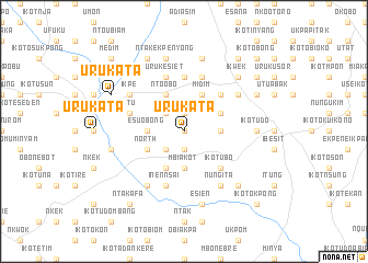 map of Uruk Ata