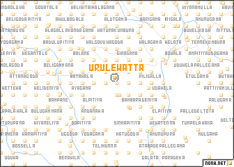 map of Urulewatta