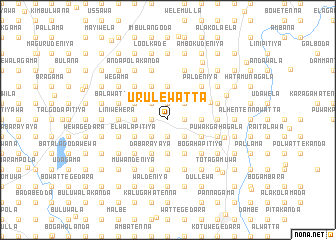 map of Urulewatta