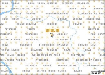 map of Urulia