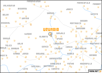 map of Urumaia