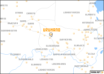 map of Urumano