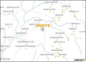 map of Urumita