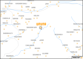 map of Uruna