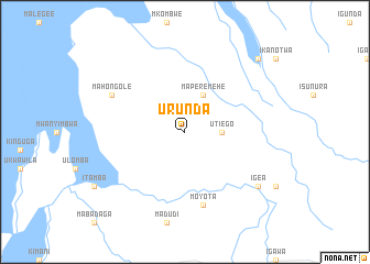 map of Urunda
