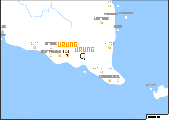 map of Urung