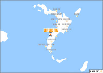 map of Uruone