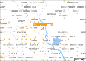 map of Uruperetta