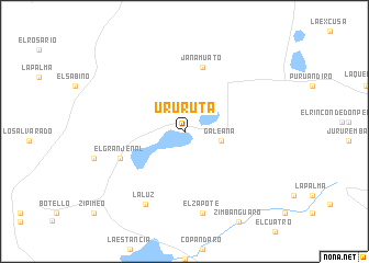 map of Ururuta